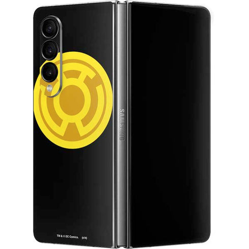 DC Comics Green Lantern Sinestro Emblem Galaxy Z Fold4 5G Skin